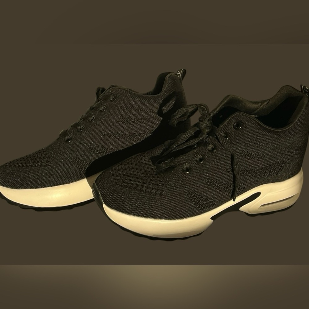 Black and White Athletic Sneakers